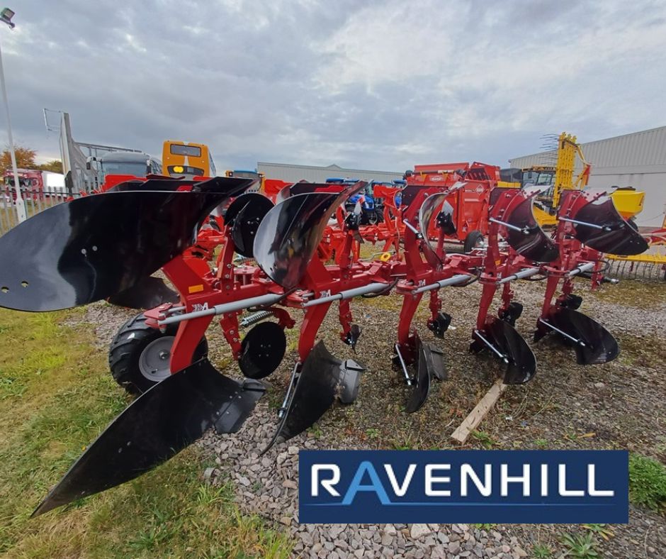 HRWT5 AGROLUX PLOUGH DEMO