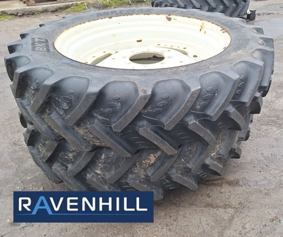 340/85R38 REAR WHEELS & TYRES