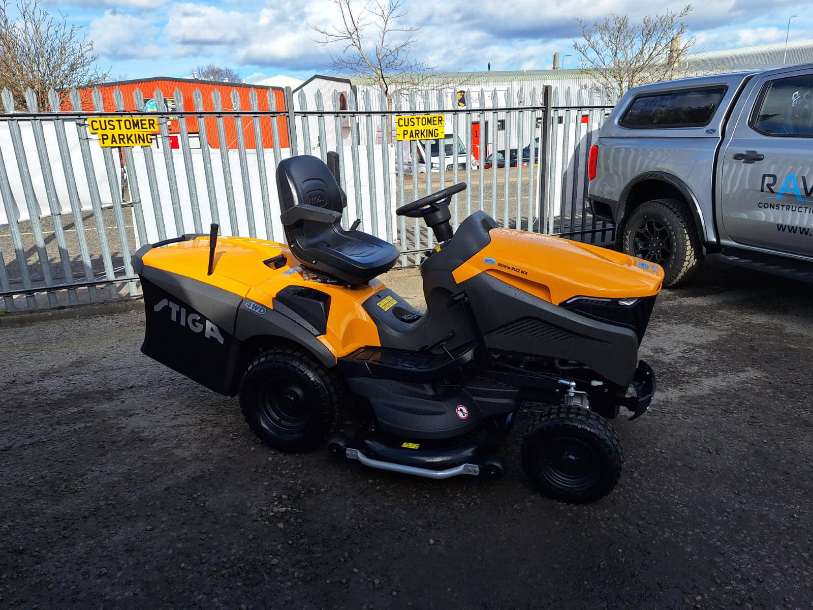 ESTATE 9122WX STIGA MOWER